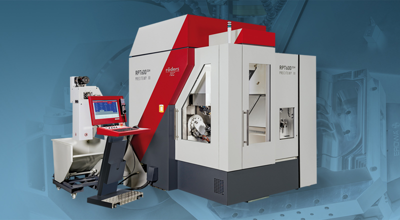 Machine Roeders RPT600DSH on background