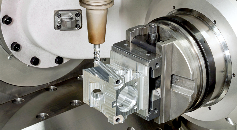 Schultze Anlagentechnik GmbH Drosselklappengehaeuse Maschine RXP601DS Schunk-Zentrumspanner