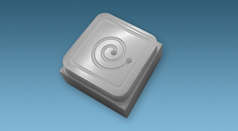 Roeders GmbH Testwerkstueck für Flusszelle aus Alumiumoxid