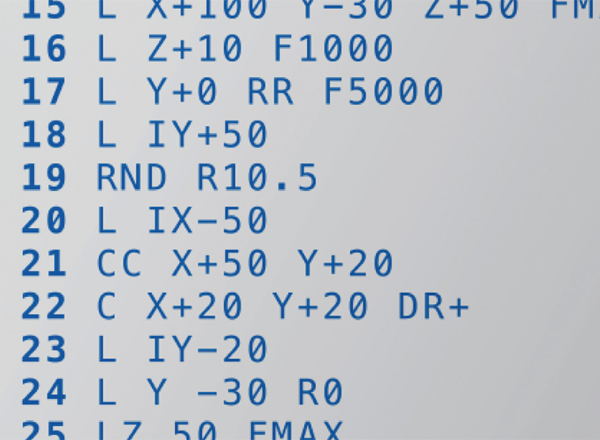 Verarbeitung von Klartext-Programmen